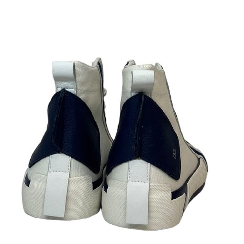 ZARA Blue & White High Top Ankle Tennis Shoes SZ 37 - Picture 8 of 12